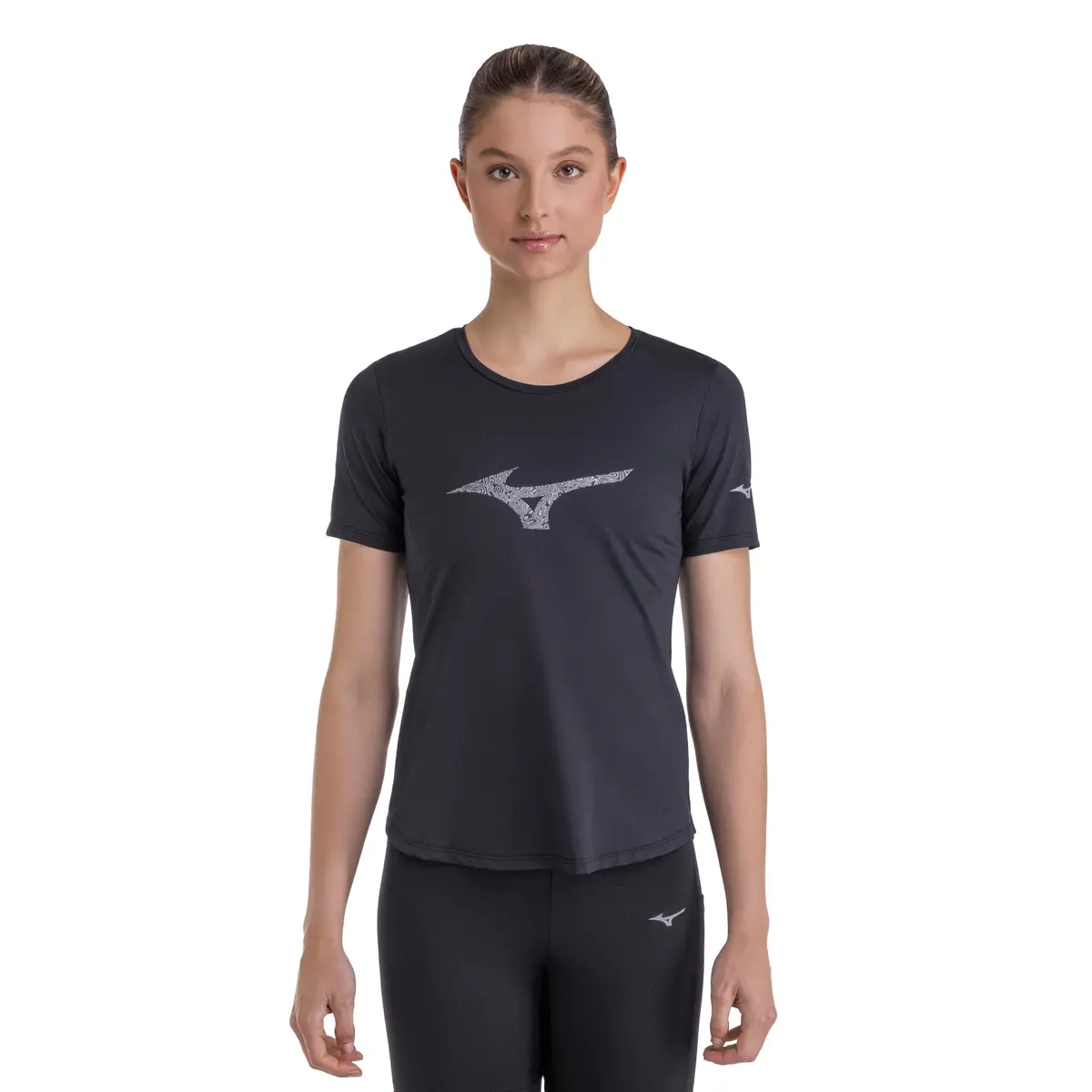 Camiseta Mizuno Focus Stamp 2 Feminino