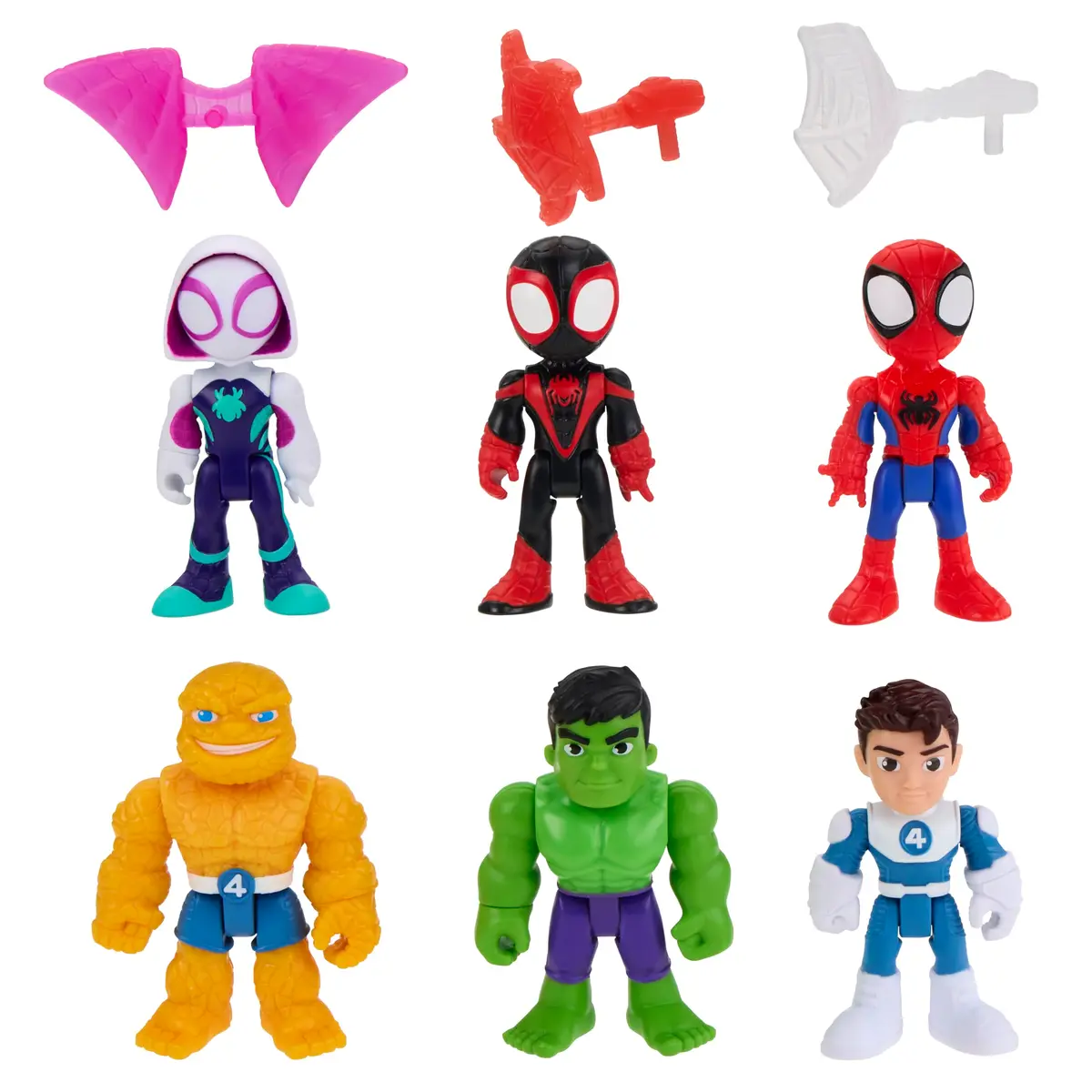 Marvel Spidey and his Amazing Friends Fantastic Pals Pack Conjunto de Figuras