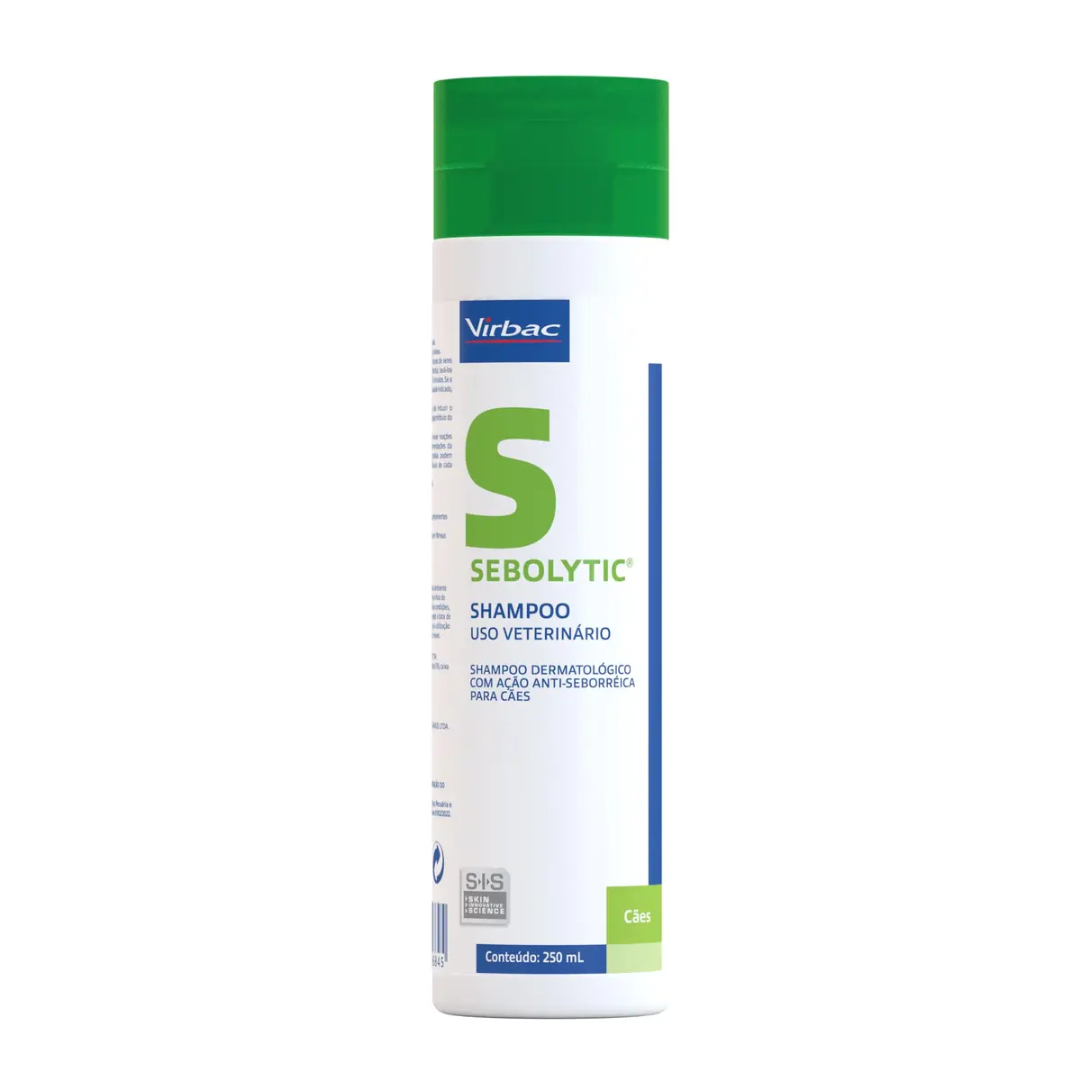 Virbac Sebolytic Shampoo para Cães com Seborreia 250 mL | Virbac, Cães, Tratamento, Limpeza, Banho, Gatos - 1