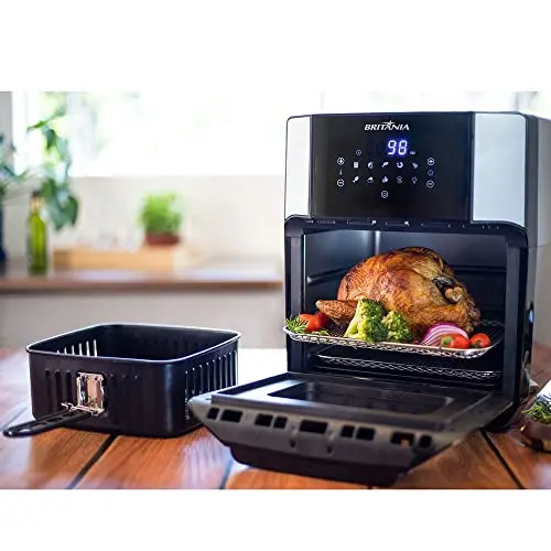 Britânia Fritadeira Air Fry Oven BFR2100P, 220v 12 litros thumbnail 6