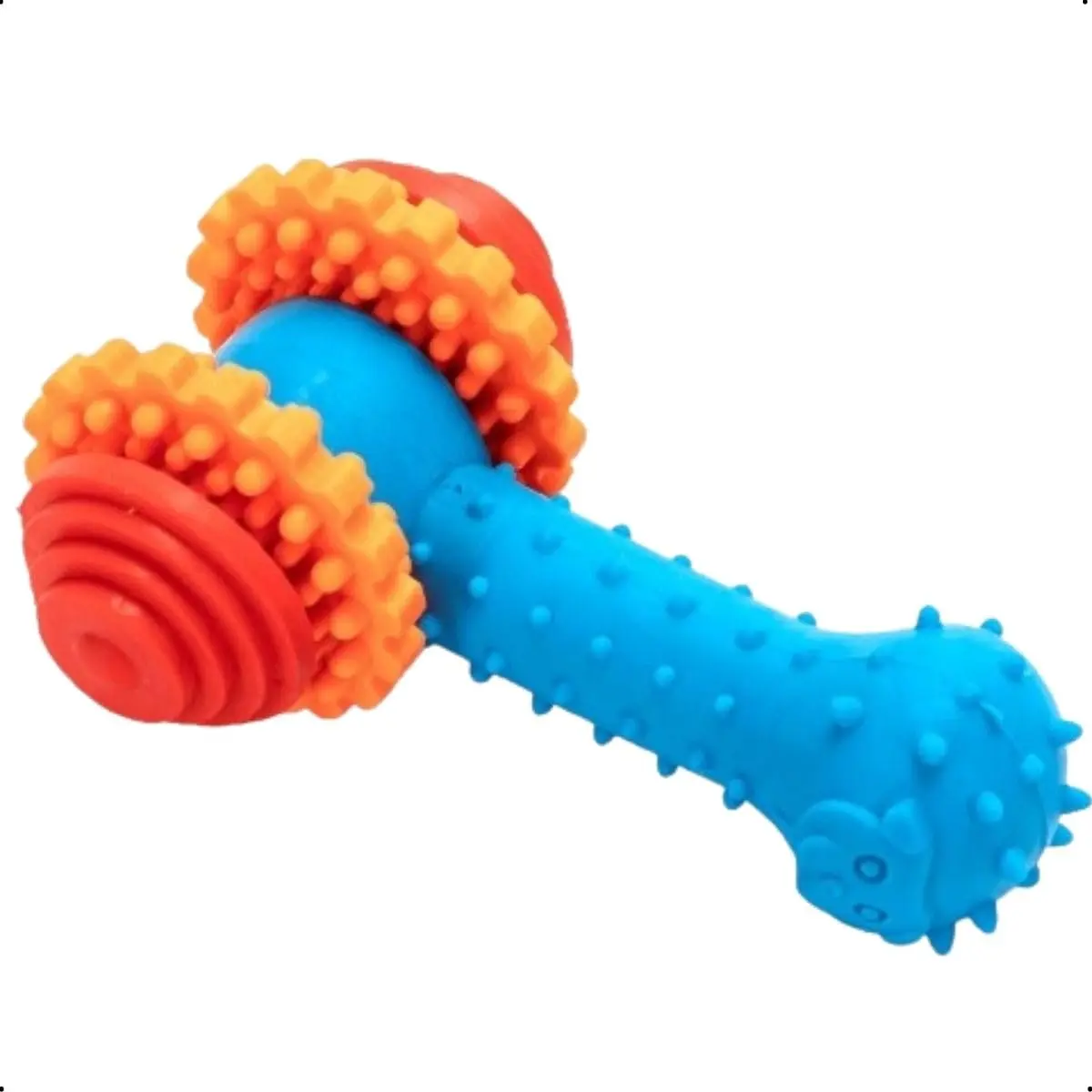 Brinquedo Marreta de Borracha Mimo Pets, Cores Sortidas, 11cm