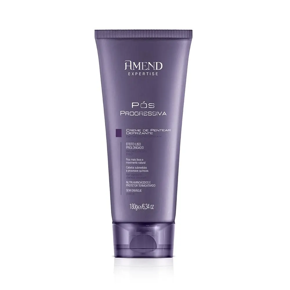 Amend Creme De Pentear Defrizante Pós Progressiva 180 G