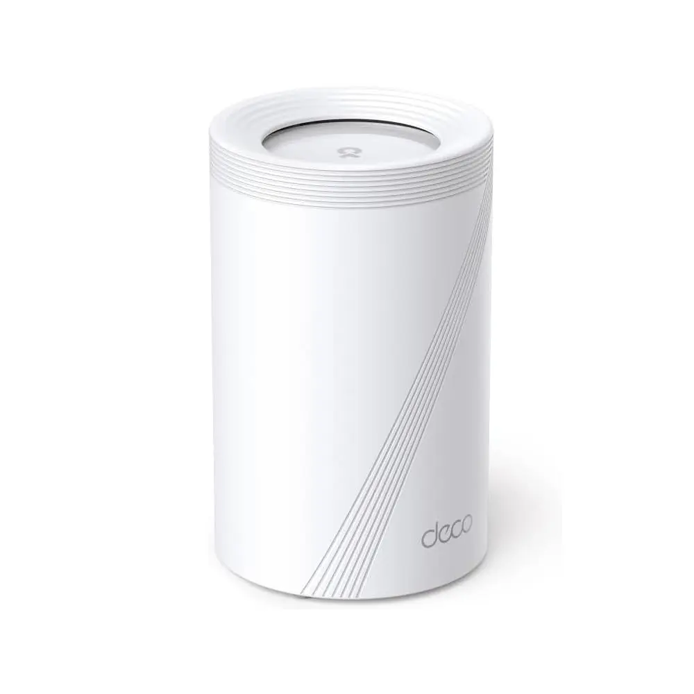TP-Link Deco BE65 (1 un.) Roteador Mesh Wi-Fi 7 BE11000 Tri-Band, Cobertura de até 210 m², Mais de 200 Dispositivos, 4 Portas de 2,5 Gbps, MLO, VPN e Mesh Gerenciado por IA