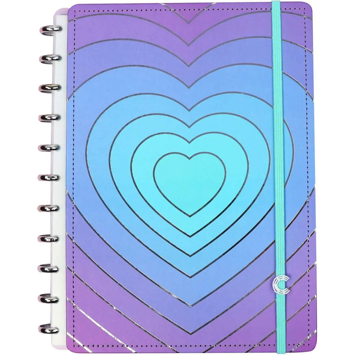CADERNO INTELIGENTE SILVER LOVE - MEDIO - 1