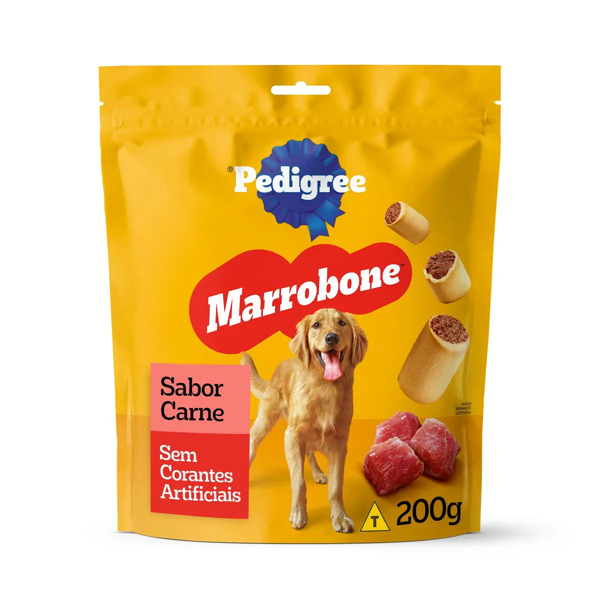 Biscoito Para Cachorros Pedigree Marrobone Carne Adultos, 200 g