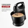 Batedeira Mondial Prática Black B-44 com 3 Velocidades – Preta - 110V - 1