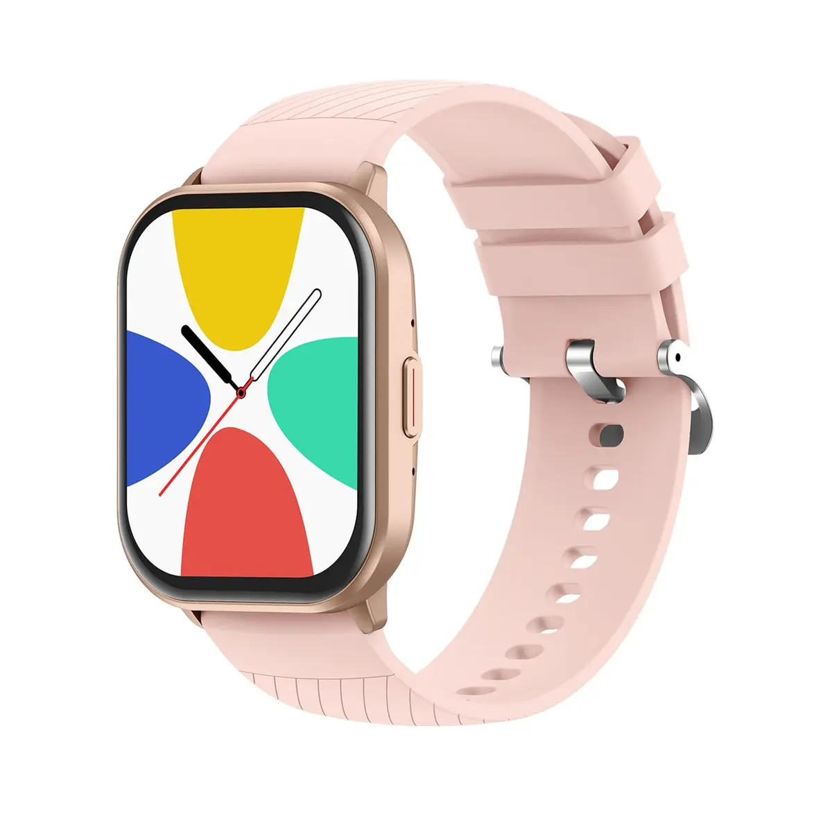 Relógio Digital Feminino Masculino Smartwatch Inteligente Bluetooth, Full Touch a Prova d 'água IP68 com 120+ Modos de Exercício e Esporte, Ouro Rosa - 1