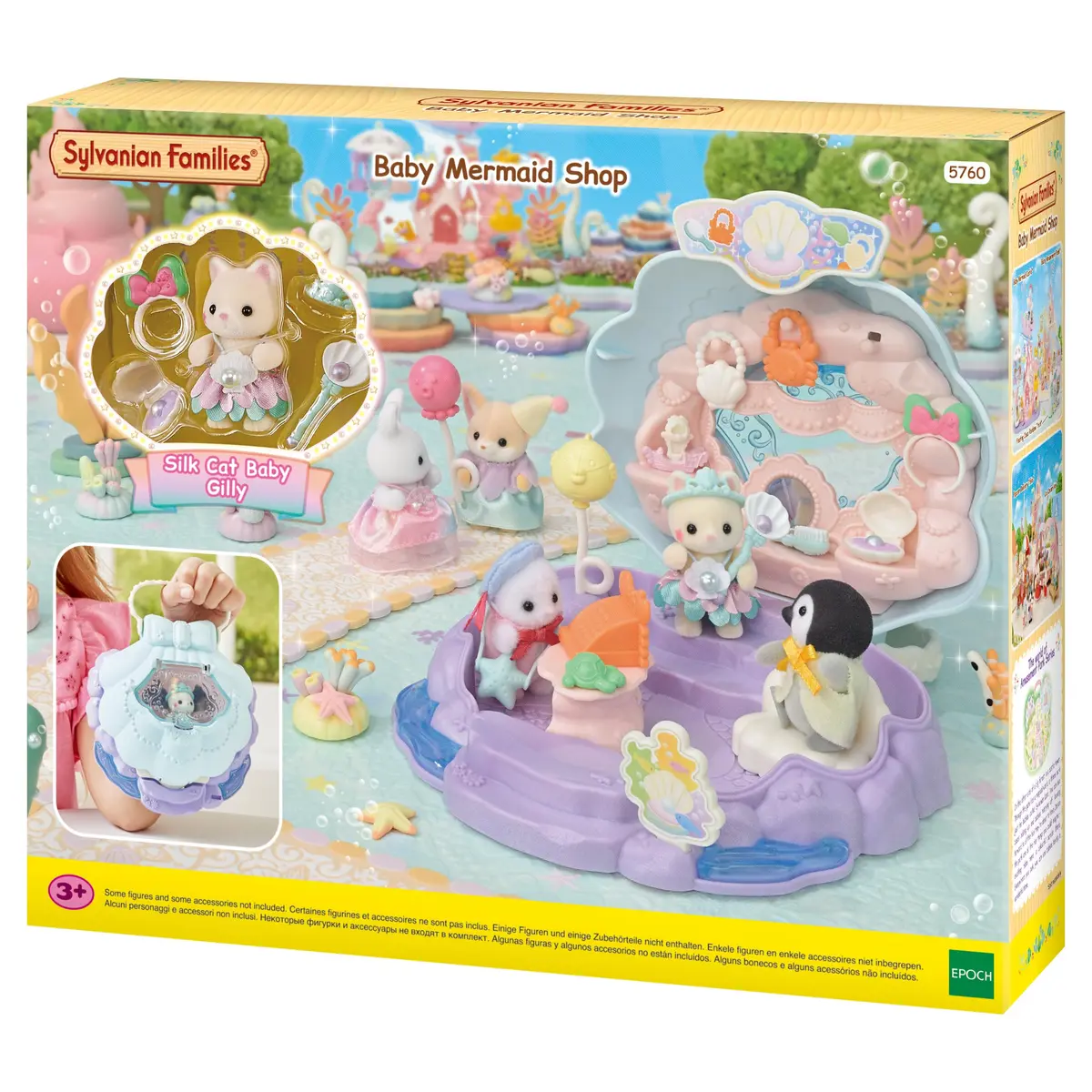 Sylvanian Families Loja da Bebê Sereia, Playset - 1