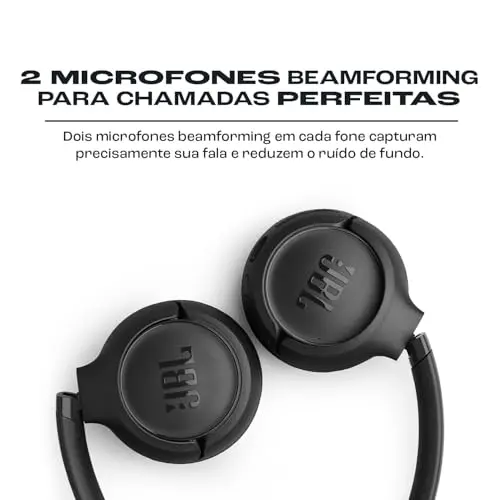 JBL, Fone de Ouvido Bluetooth Over-Ear, Tune 530BT, Sem Fio, Até 76 Horas de Bateria - Preto thumbnail 4