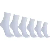 Kit 3 Pares de Meias Atoalhadas Cano Médio Tamanho 34 - 38 Casual Oxer Adulto