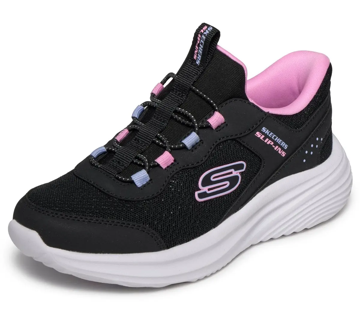 Skechers Sem cadarço para meninas: Bounder Pro 303690l (criança pequena/criança grande) - 1