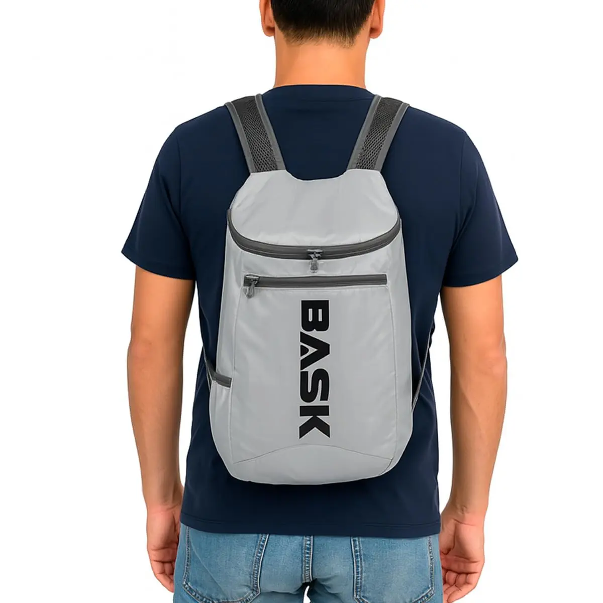 Mochila Dobrável Ultralight 22L – Apenas 80g, Super Compacta, Portátil para Viagem, Academia, Camping, Trilhas e Uso Diário