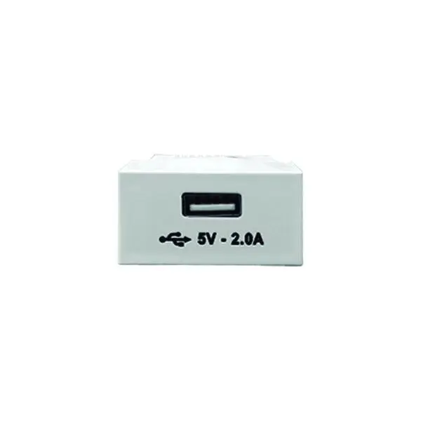 Tomada Usb 2a - 5v Módulo Lev - Ilumi
