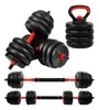 Kit Halteres 6 em 1 Ajustável até 40kg + Hip Band - 1