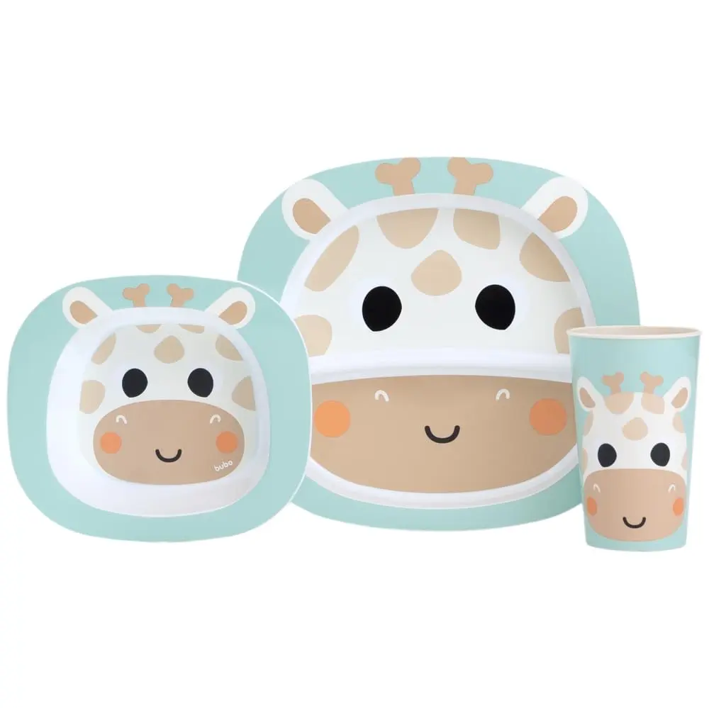 Kit de Refeição Buba Zoo Girafa - 1