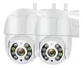 Kit 2 Câmeras A8 Wi-Fi à Prova d'Água Branco - 1