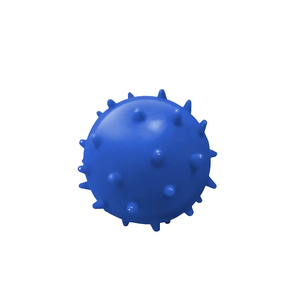 Furacão Pet Brinquedo Bola Maciça Mamona 60Mm Azul - 1