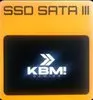 SSD KBM! Gaming, SATA III, 512GB, Leitura 520 MB/s, Gravação 450 MB/s - 1