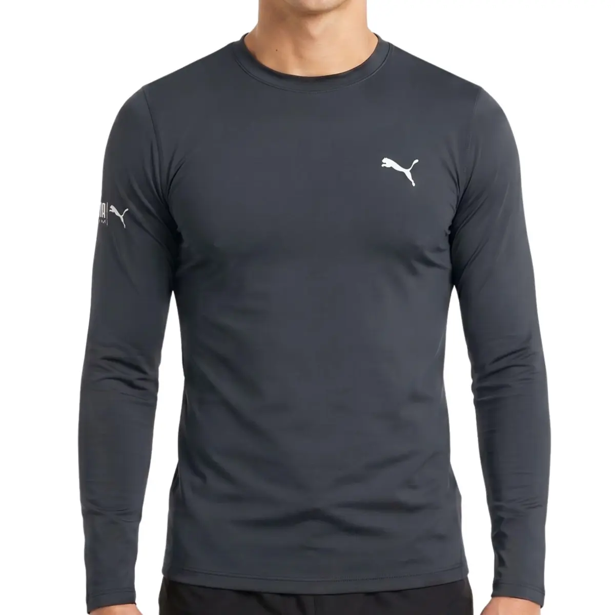 Camiseta Puma Proteção UV Térmica Masculina Manga Longa Segunda Pele Original - 1