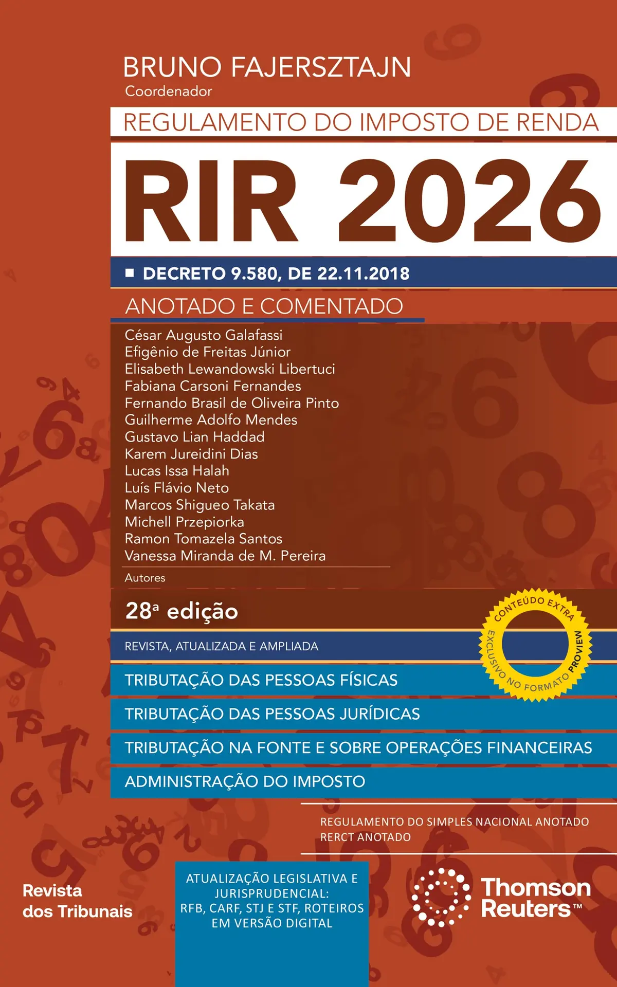 Regulamento do Imposto de Renda - RIR 2026 28ª edição