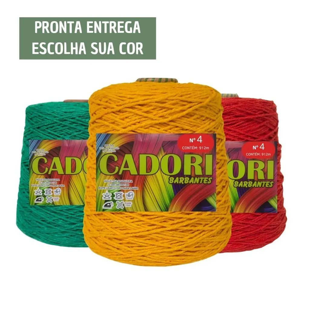 Barbante Cadori Fio 4 600g 912m Extra Macio