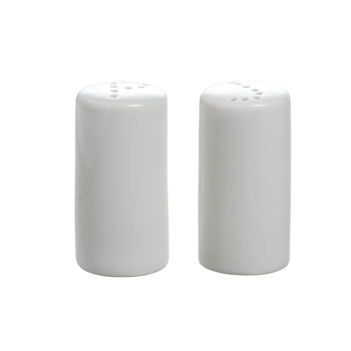 Saleiro e Pimenteiro - Blanc - Porcelana - Branco - Full Fit