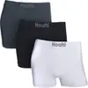 Kit 3 Cuecas Boxer Sem Costura Masculina M - 1