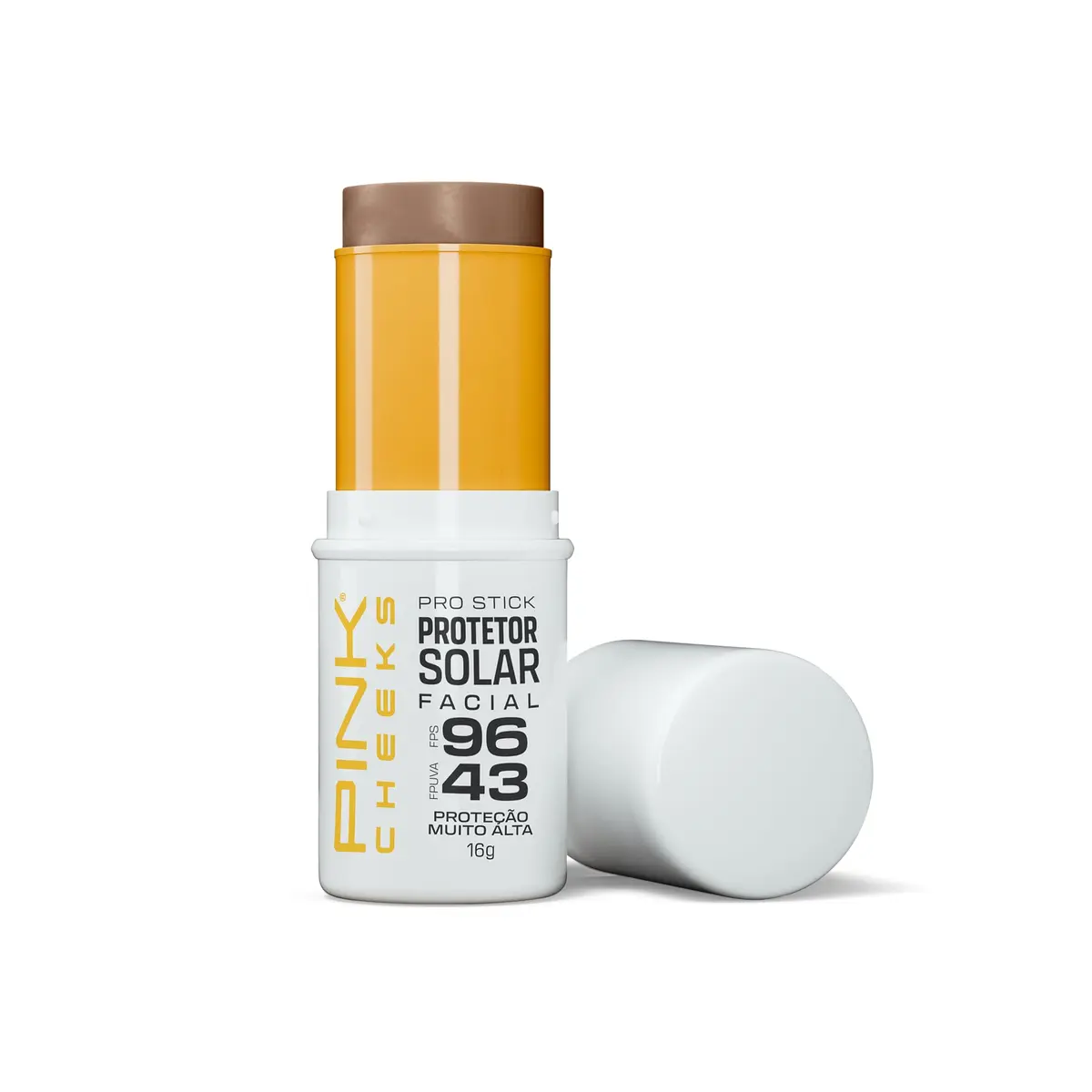 Pro Stick Protetor Solar Facial FPS96 PRO30 14g Pink Cheeks