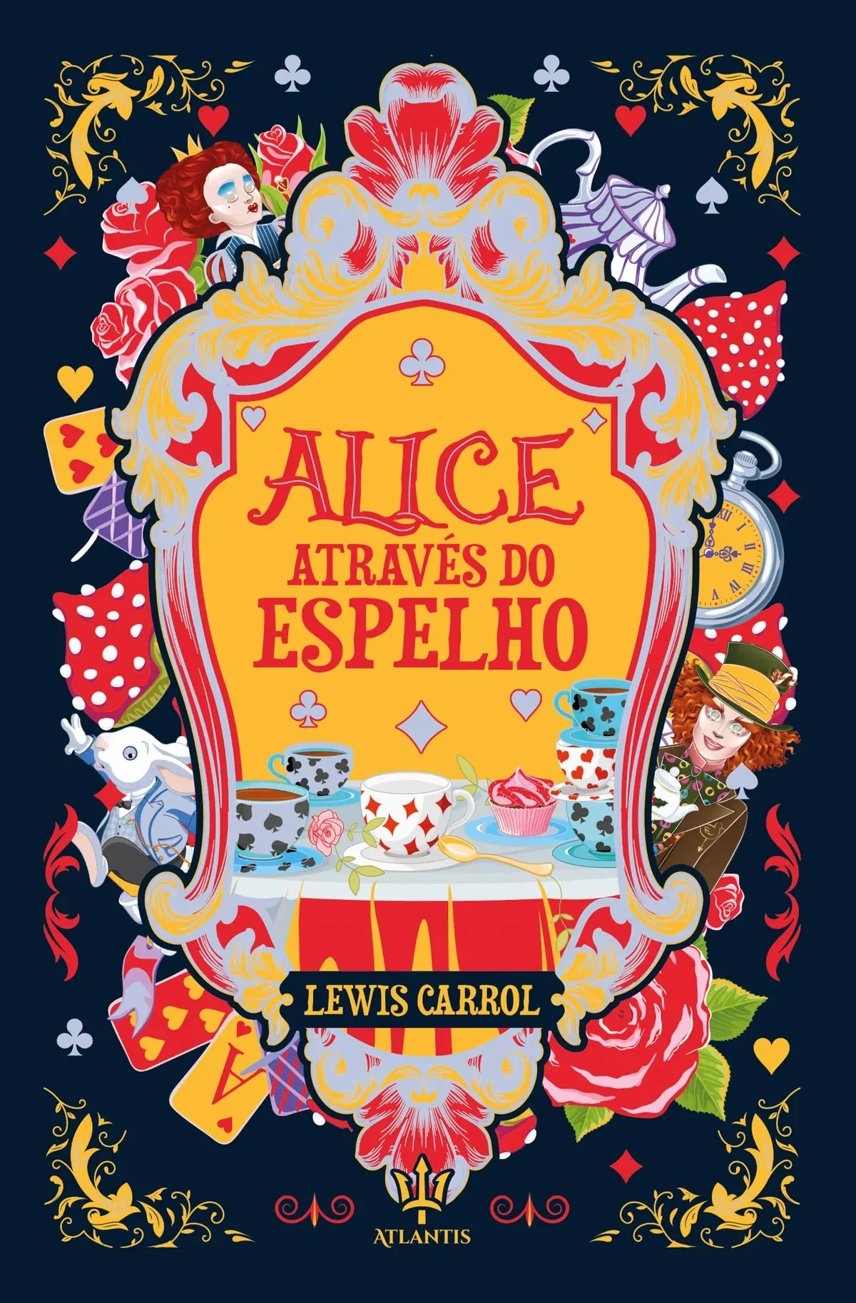 Alice Através do Espelho - Lewis Carroll | Luxo Capa Dura