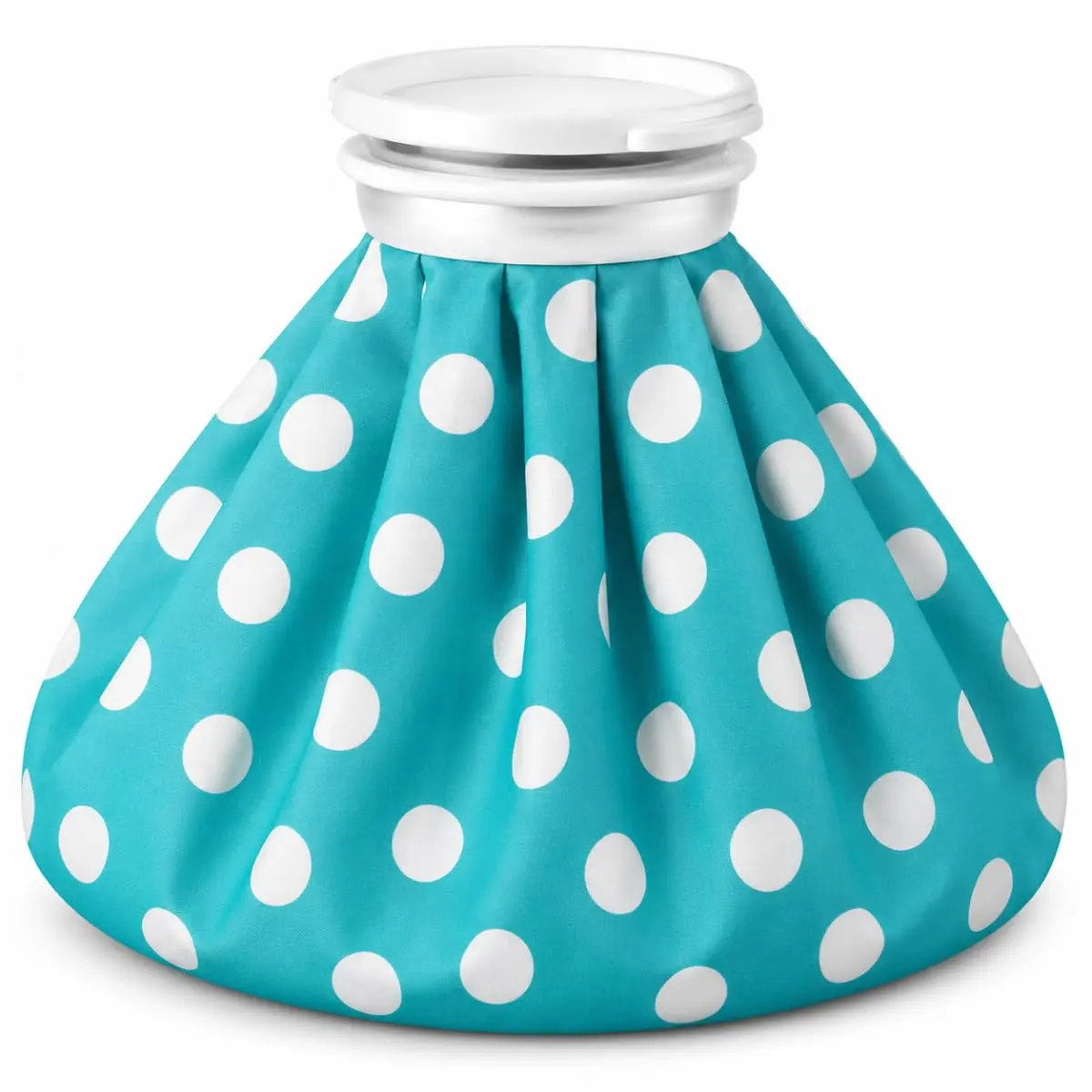 Bolsa de Gelo Térmica Flexível para Compressa Quente e Fria, 1,5L, Estampada (VERDE E BRANCO)