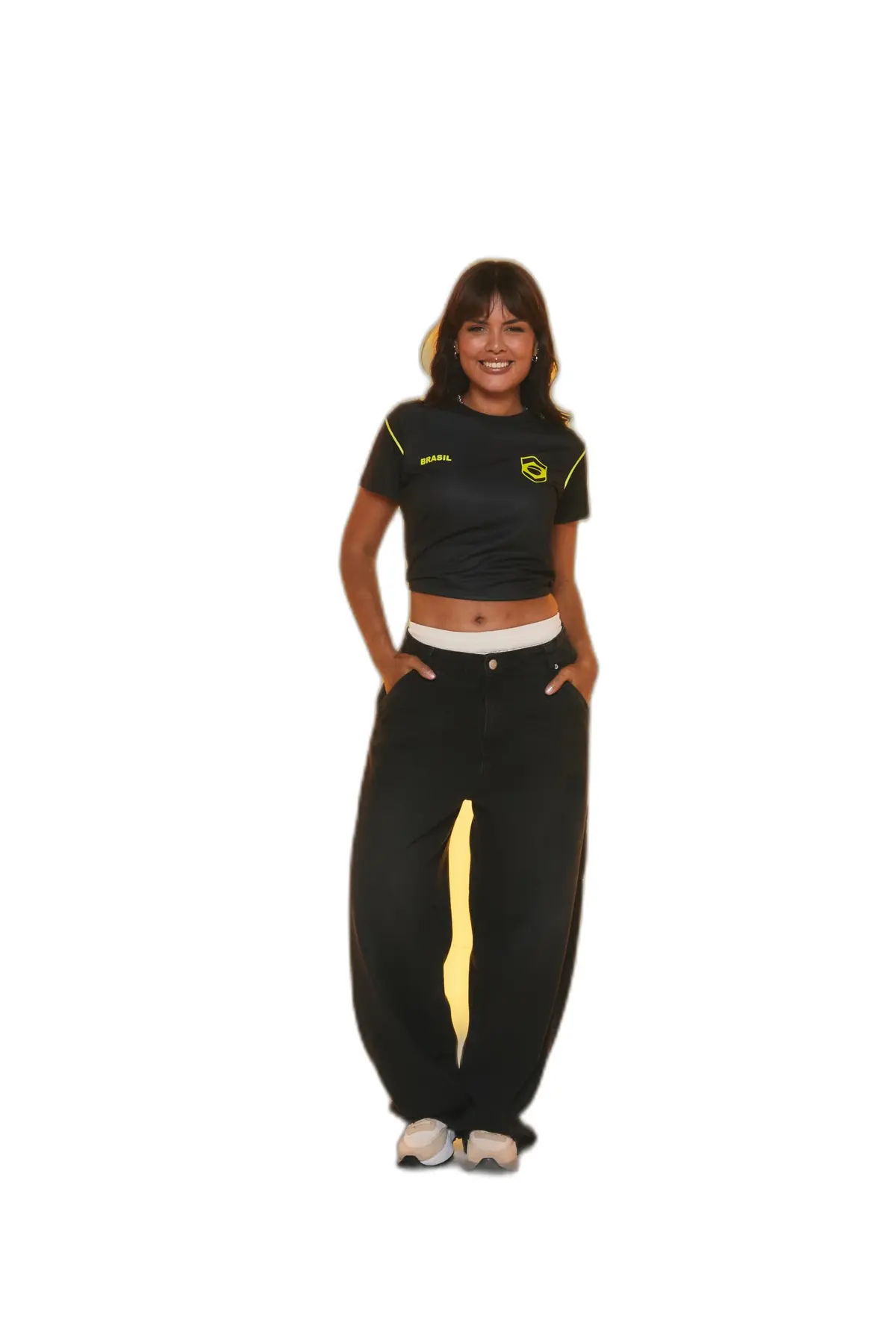 Camisa Brasil Vale Feminina - 1