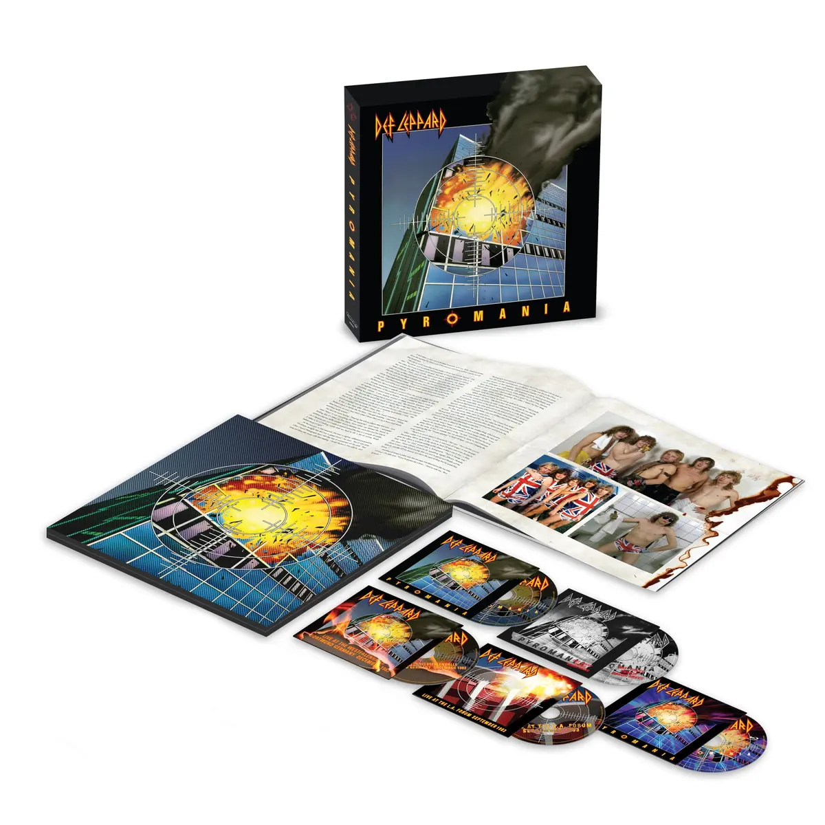 Pyromania (40th Anniversary)[Deluxe Edition] [4 CD/Blu-ray] - 1