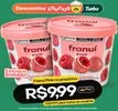 (Rappi Pro R$ 9,69) FRANUÍ PINK Framboesas Congeladas Banhadas com Chocolate - 1
