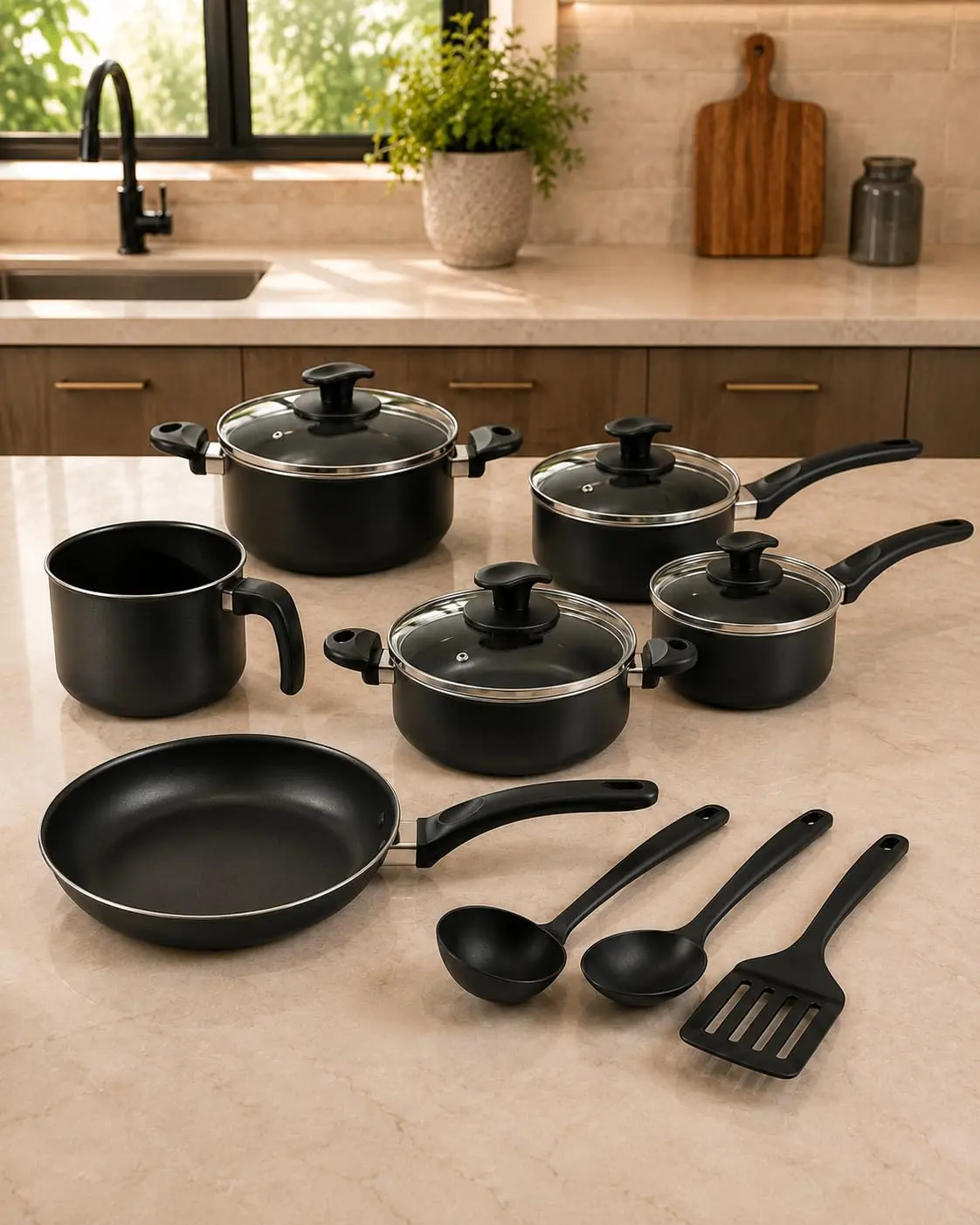 Kit jogo de panela 6 peças
