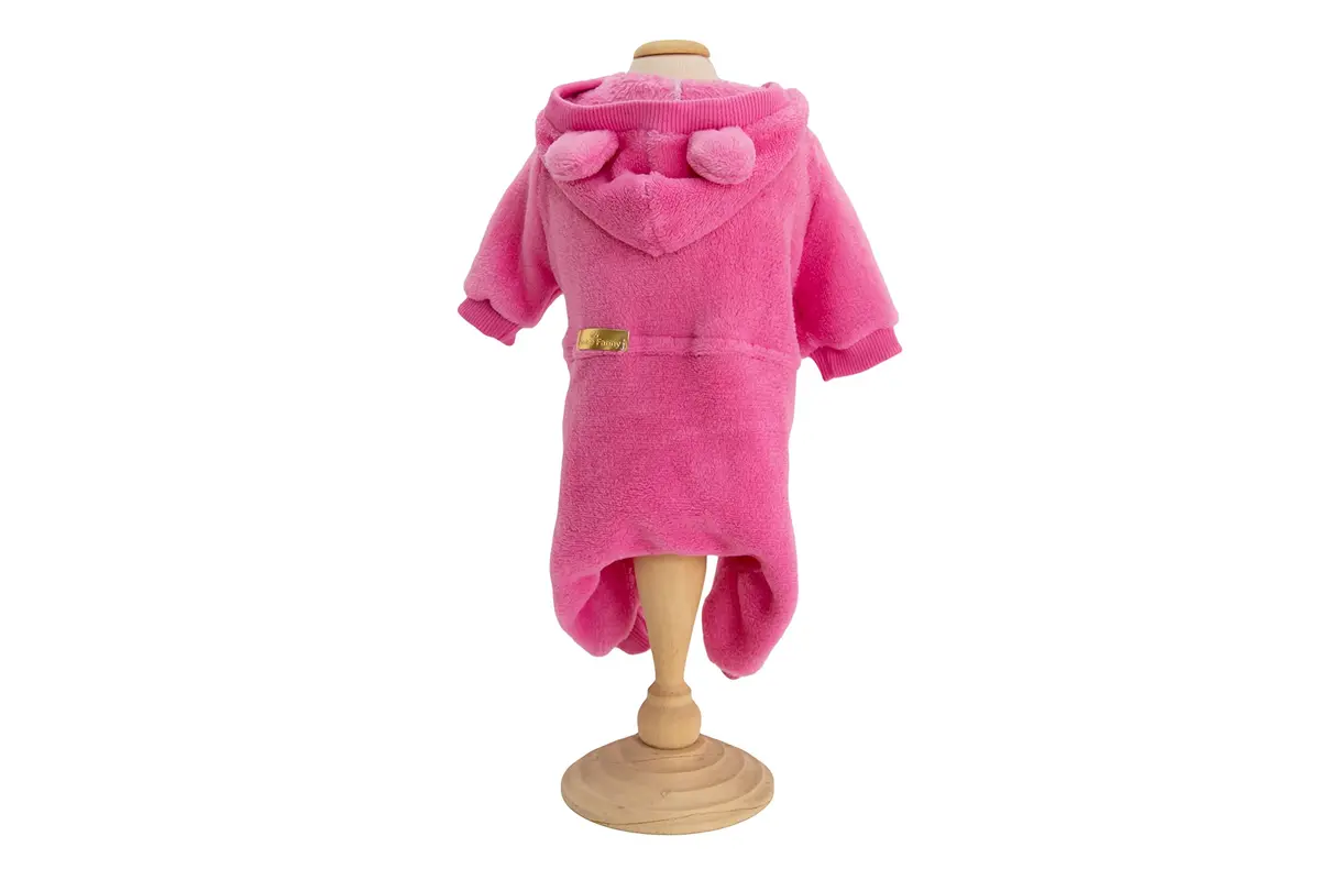 Roupinha Pet Macacão Luppet para Cachorro Rosa M