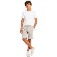 Infantil - Bermuda Alfaiataria Crawling Social Juvenil Masculina Areia - 1