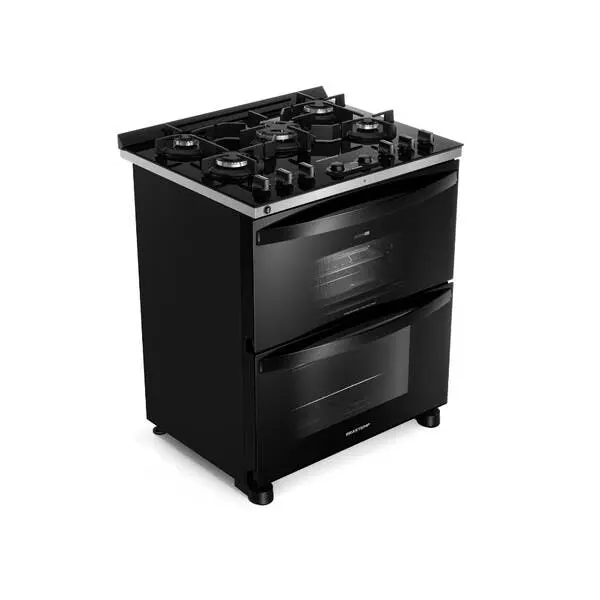 Fogão 5 Bocas Brastemp Bfd5lae Air Fryer Com Duplo Forno