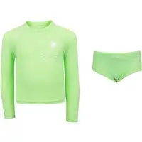 Conjunto Infantil Oxer Camiseta Manga Longa + Sunga com Proteção UV Menino