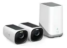 Kit 2+1 Câmera de Segurança eufy S330 4K(8MP) Solar Wi-Fi Externa Sem Fio IA BionicMind Reconhecimento Facial 16TB Sem Mensalidade IP67 - 1