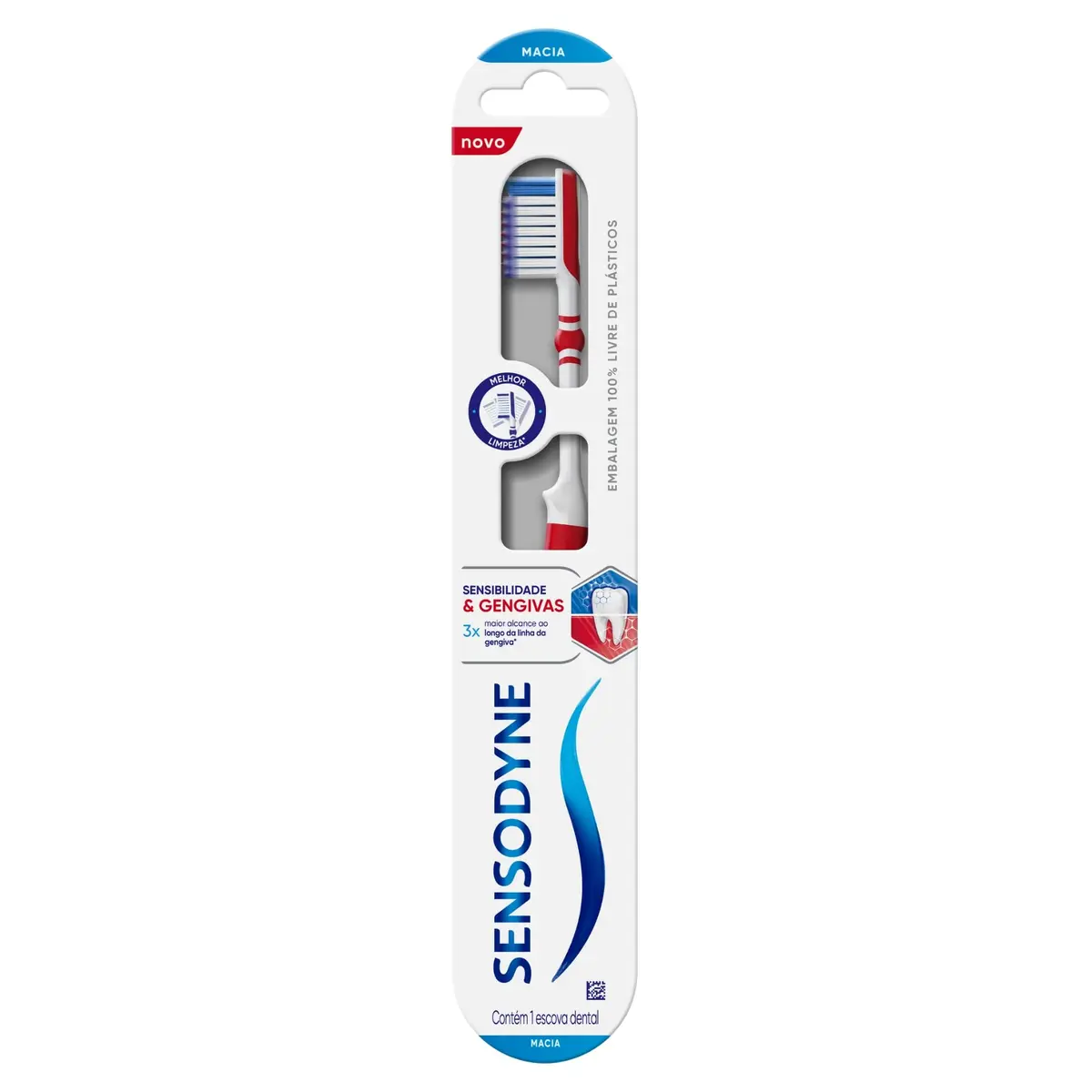 Sensodyne NOVO Escova de Dente Macia para Sensibilidade e Gengivas