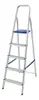 Escada C/ 5 DEGRAUS DE ALUMINIO 100% Tesoura Resistente Mor