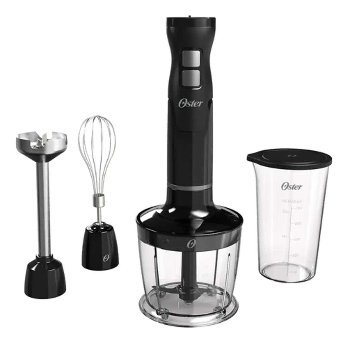 Mixer Multifuncional 3 em 1 Oster Black, OMIX500, 220V
