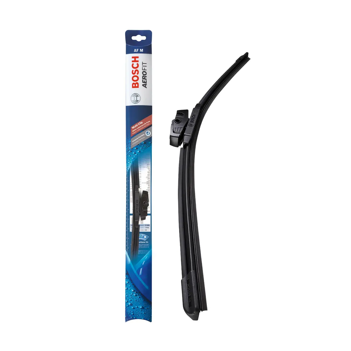 Bosch Palheta Aerofit Multiclip AF28M, Limpador de Para-brisa, 28 Polegadas 700 mm, Unitário - 1