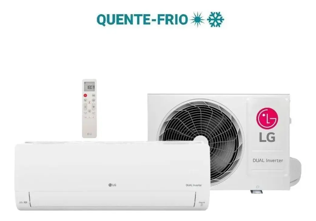 Ar Condicionado LG Dual Inverter Ai Voice 12000 Btus Qf Branco thumbnail 2