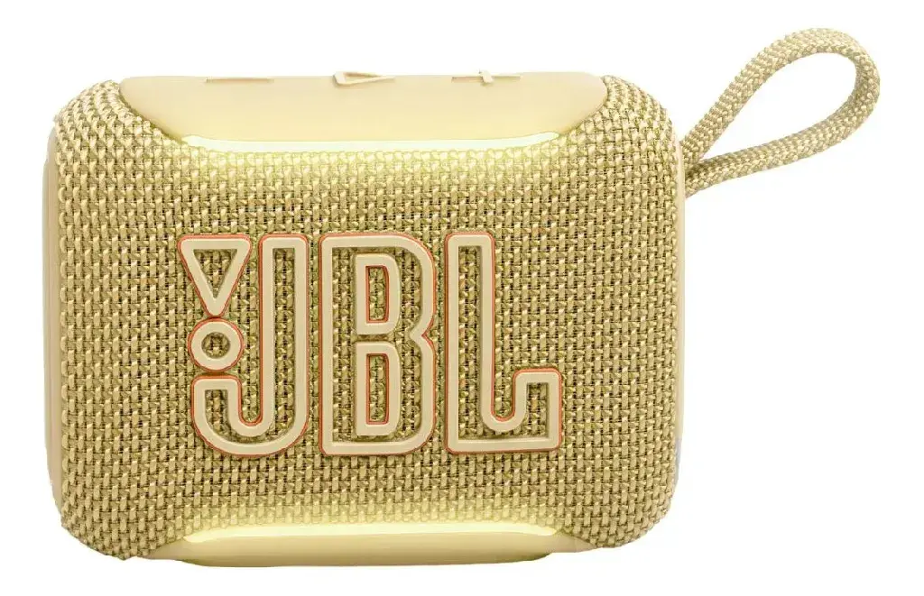 Caixa de Som Portátil JBL Go 5 Bluetooth Amarela, à Prova D'água