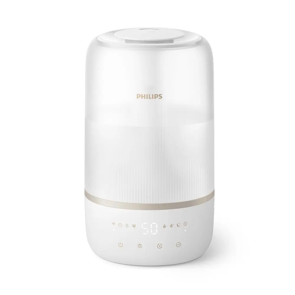 Umidificador de Ar Série 1000 Philips - Bivolt - HU1510/04 | Ar Mais Úmido e Agradável – ideal para melhorar o conforto ao dormir e aliviar o ambiente seco (HU1510/04)