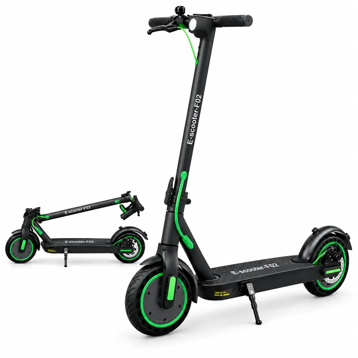 Patinete Elétrico Adulto 350W 25km 150kg Dobrável com APP Bluetooth | Patinete elétrico dobrável Motor potente de 350W para subidas fáceis
