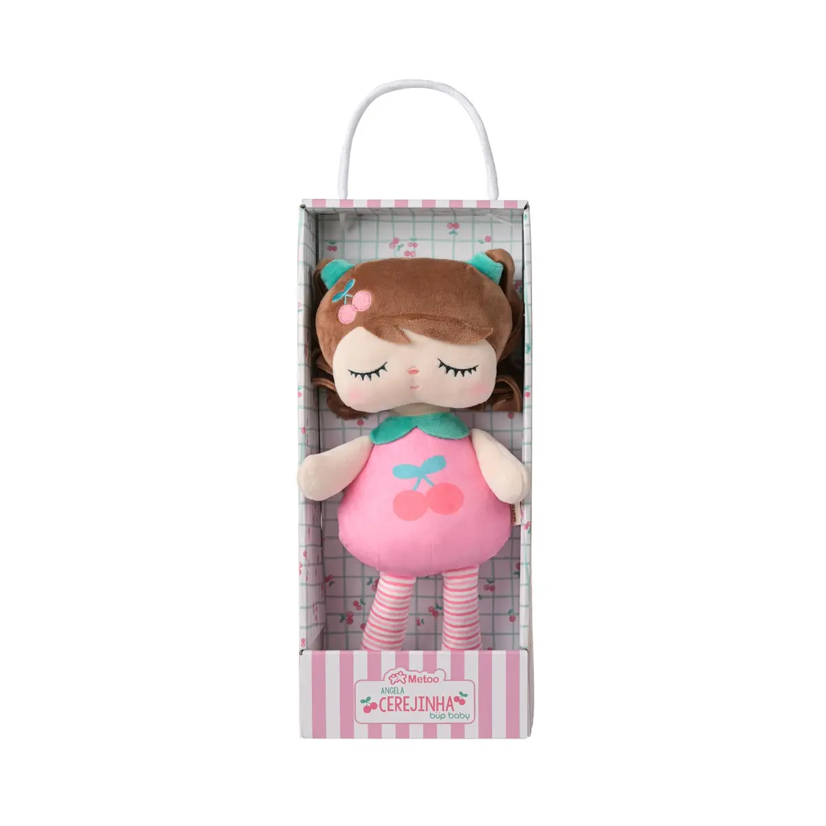 Boneca Angela Frutas Cerejinha 33CM, Metoo - 1