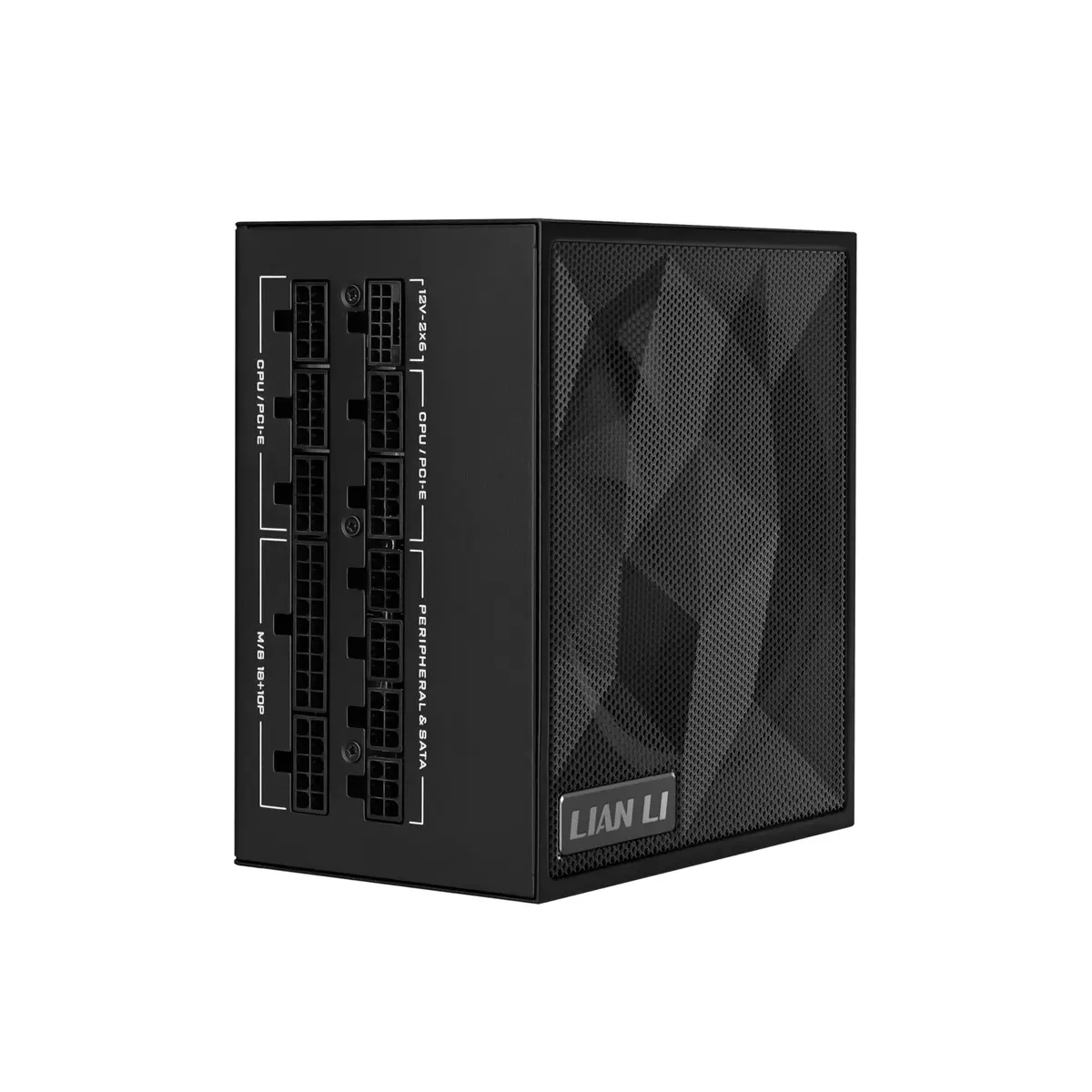 Lian Li Fonte SX1000P 1000W 80 Plus Platinum PPLP Platinum Full Modular ATX 3.1 12VHPWR Capacitores 100% Japoneses 140mm Preto - Sx1000p-Black-BR