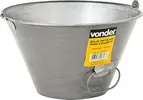 Balde Metálico Para Concreto, 10 Litros, Vonder - 1